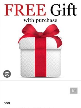 Free item with every purchase
